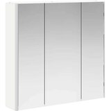  Kopalniška ogledalna omara z LED lučmi Bela 73.5 x 15.5 x 70 cm, (5000233278) | Shoptok.si