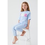 U.S. Polo Assn. pidžama za devojčice US1418-4 plava Cene'.'