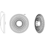  MAXLIGHT W0456 - LED zidno svetlo MISAKI LED/6W/230V CRI 95 crna | Eponuda.com
