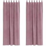  Zavjese za zamračivanje 2 pcs Tamno ružičasta 140 x 225 cm | shoptok.hr