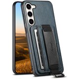 INORCO SUTENI H13 hrbtna torbica s stojalom za Samsung Galaxy S23 s paščkom za roko, usnjeno prevleko za kartico PC+TPU ovitek za telefon, (22036246) Cene