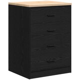  Garažni ormar za odlaganje crni 60x51x85 cm masivne borovine | shoptok.hr