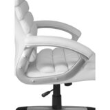 MID.YOU pisarniški stol tekstil bela | Shoptok.si