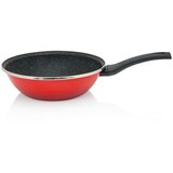 Metalac Duboki granitni indukcioni tiganj 26 cm crveni Cene