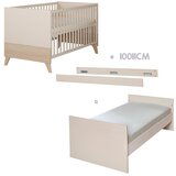 Roba Bež dječji krevet s podesivom visinom 70x140 cm Sidney – | shoptok.hr