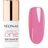 NeoNail Ready In One 3in1 UV Gel Polish gel lak za nohte z diamantnim prahom odtenek 10 One Pink Spark 7.2 ml | Shoptok.si