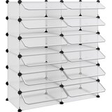  Stalak za cipele prozirni 94,5 x 36,5 x 106 cm PP | Eponuda.ba