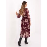 Italy Moda Dress-IT-SK-11389.27P-burgundy | shoptok.hr