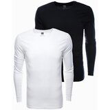 Ombre Men's plain longsleeve - mix 2 Cene