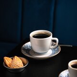 BonBistro Bela/modra porcelanasta skodelica za kapučino 200 ml Azul – | Shoptok.si