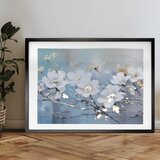  Zidni plakat s extra efektom - nordic bloom | shoptok.hr