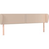  Uzglavlje s ušima boja cappuccina 183x23x78/88 cm umjetna koža | shoptok.hr