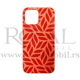  futrola soft print geometrik No8 za iphone 13 pro max (6.7) narandzasta | ePonuda.com