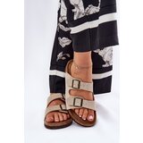 Big Star Suede Women's Slippers With Buckles | ePonuda.com