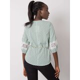 LAKERTA Blouse-LK-BZ-506369.20-white-green | shoptok.hr