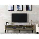 Hanah home polica za TV karya - anthracite, gold anthracitegold tv stand