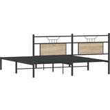  Okvir kreveta bez madraca 183x213 cm od konstruiranog drva | shoptok.hr