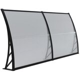  Nadstrešnica 200x100cm Crna baza Providan leksan 1224 | Eponuda.com