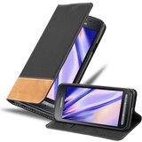 Cadorabo Case, združljiv s Samsungom v črno rjavi barvi - zaščitni pokrov z magnetnim zapiranjem, stoječo funkcijo in režo za kartico, (20589974) Cene