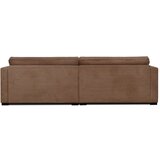 Scandic Svetlo rjava sedežna garnitura iz rebrastega žameta 266 cm Mobby – | Shoptok.si