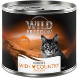 Wild Freedom Adult Sterilised 6 x 200 g - receptura bez žitarica - Wide Country Sterilised – čista piletina Cijene