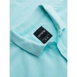 Ombre Cotton pique knit polo shirt - blue | shoptok.hr