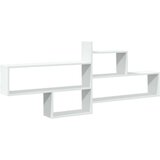 vidaXL Zidna polica bijela 167,5x18x68 cm od konstruiranog drva | shoptok.hr