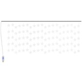vidaXL LED zavesa z zvezdicami 500 LED lučk modra 8 funkcij | Shoptok.si