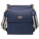 Fancy Metal Goods Ltd Alice Wheeler - Torba - Bloomsbury, Navy, Cross body, L Cene