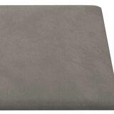  Zidna uzglavlja 12 pcs Svijetlo siva 30 x 30 cm Baršun | shoptok.hr