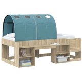  Tunis za krevet 2 pcs Svjetloplava 211 x 67.5 x 2 cm Poliester - Svjetloplava | shoptok.hr