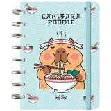 LOVELY STORY Bilježnica A5 Capibara Foodie - sustav diskova, 100 listova | shoptok.hr