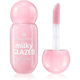 Essence milky GLAZED tonirani balzam za ustnice s sijajem odtenek 02 Strawberry Whip 4 ml Cene