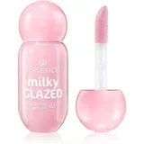 milky GLAZED tonirani balzam za ustnice s sijajem odtenek 02 Strawberry Whip 4 ml