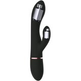 Dorcel Glam Rabbit - vibrator za klitoris na baterije (crni) | shoptok.hr