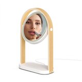 Umbra Kozmetičko ogledalo s okvirom od masivnog drveta (s povećanjem 10x) 12x38 cm Bellwood – | shoptok.hr