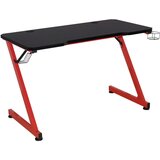 XXXL Gaming Miza Graz, 120x60, Črna, Rdeča | Shoptok.si