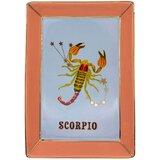 Yvonne Servirni krožnik Zodiac 16,5x12cm / Scorpio-Škorpijon / porcelan, (5000255233) | Shoptok.si