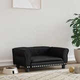 vidaXL Pasja postelja črna 70x45x30 cm umetno usnje Cene