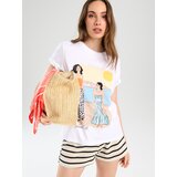Sinsay Majica s printom | shoptok.hr