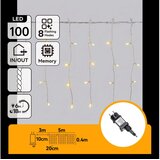 Aigostar LED spoljni božićni niz 100xLED/8 funkcija 8x0,4m IP44 topla bela | Eponuda.com