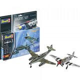 Revell vojaško letalo model set combat set Bf109G-10 & spitf Cene