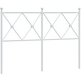  Kovinsko vzglavje belo 120 cm | Shoptok.si