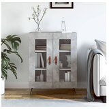 vidaXL Komoda siva boja betona 69 5x34x90 cm od konstruiranog drva | shoptok.hr