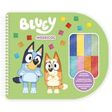 BLUEY Bilježnica s mozaicima - 16 stranica i 6 listova pjenaste folije | shoptok.hr