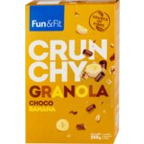 FUN AND FIT GRANOLA CRUNCHY ČOKO BANANA FUN&FIT 250G | ePonuda.com