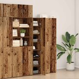  Highboard 2 pcs Staro drvo 30 x 42,5 x 185 cm | shoptok.hr