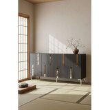 Hanah home komoda Nota 150, 150 cm, antracit / srebrna | Eponuda.com