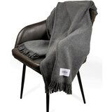 SCHÖNER WOHNEN tanka odeja 140/200 cm temno siva | Shoptok.si