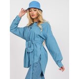 RUE PARIS Shirt-RO-KS-GMK-2303.44-blue | Shoptok.si